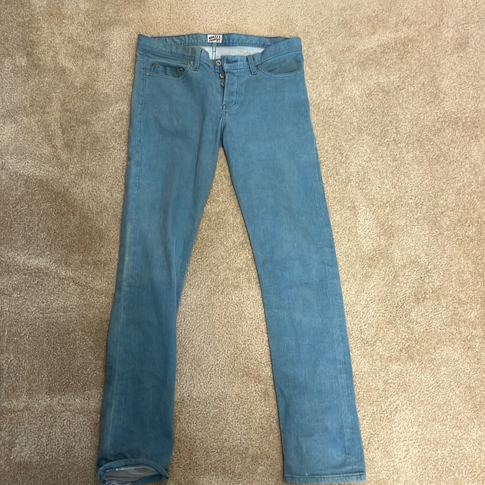 Naked & Famous Weird Guy Selvedge Denim Sz 34